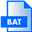 BAT File Extension Icon 32x32 png